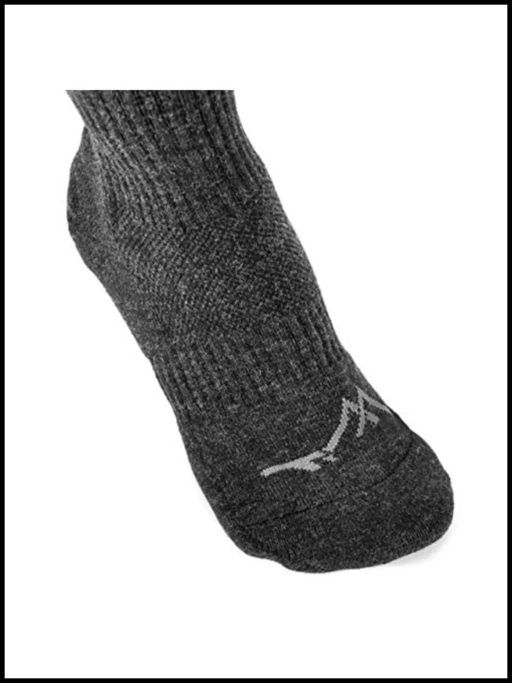 Knee-High Merino Wool Compression Socks for Hiking & Recovery